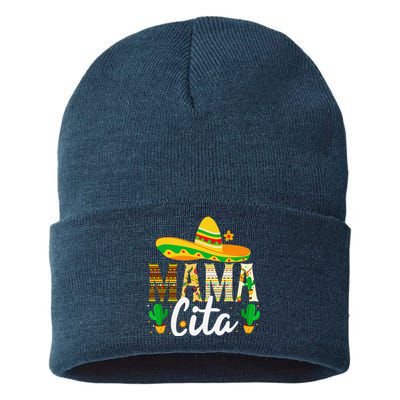 Mamacita Cinco De Mayo 5 De Mayo Cactus Fiesta MotherS Day Sustainable Knit Beanie