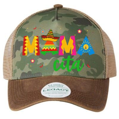 Mamacita Cinco De Mayo Sombrero Women Mama Mom MotherS Day Legacy Tie Dye Trucker Hat