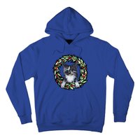 Maine Coon Dilute Calico Cat Christmas Funny Gift Hoodie