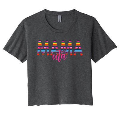 Mamacita Cinco de Mayo 5 De Mayo Cactus Fiesta Women's Crop Top Tee