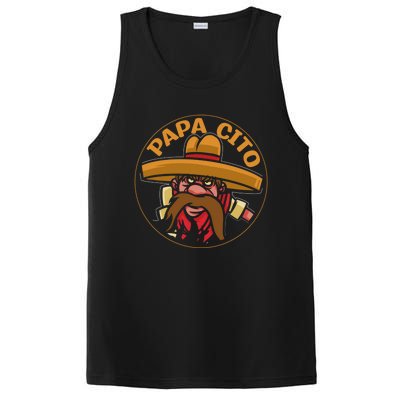 Mexican Cinco De Mayo Party Papa Cito Gift PosiCharge Competitor Tank