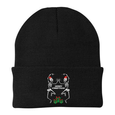 Merry Christmas Dancing Skeletons Funny Xmas Great Gift Beanie