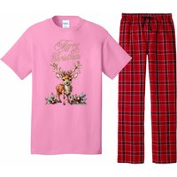 Merry Christmas Deer Pajama Set