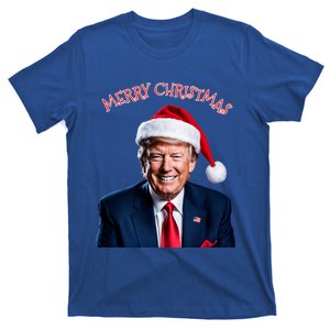 Merry Christmas Donald Trump Winner Santa Hat Funny Meaningful Gift T-Shirt