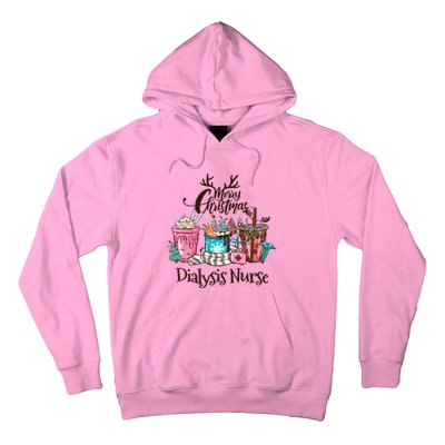 Merry Christmas Dialysis Nurse Coffee And Hot Cocoa Christmas Gift Hoodie