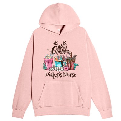 Merry Christmas Dialysis Nurse Coffee And Hot Cocoa Christmas Gift Urban Pullover Hoodie