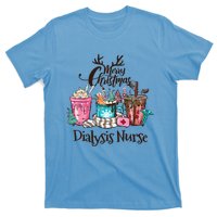 Merry Christmas Dialysis Nurse Coffee And Hot Cocoa Christmas Gift T-Shirt