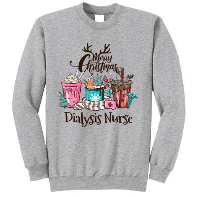 Merry Christmas Dialysis Nurse Coffee And Hot Cocoa Christmas Gift Sweatshirt