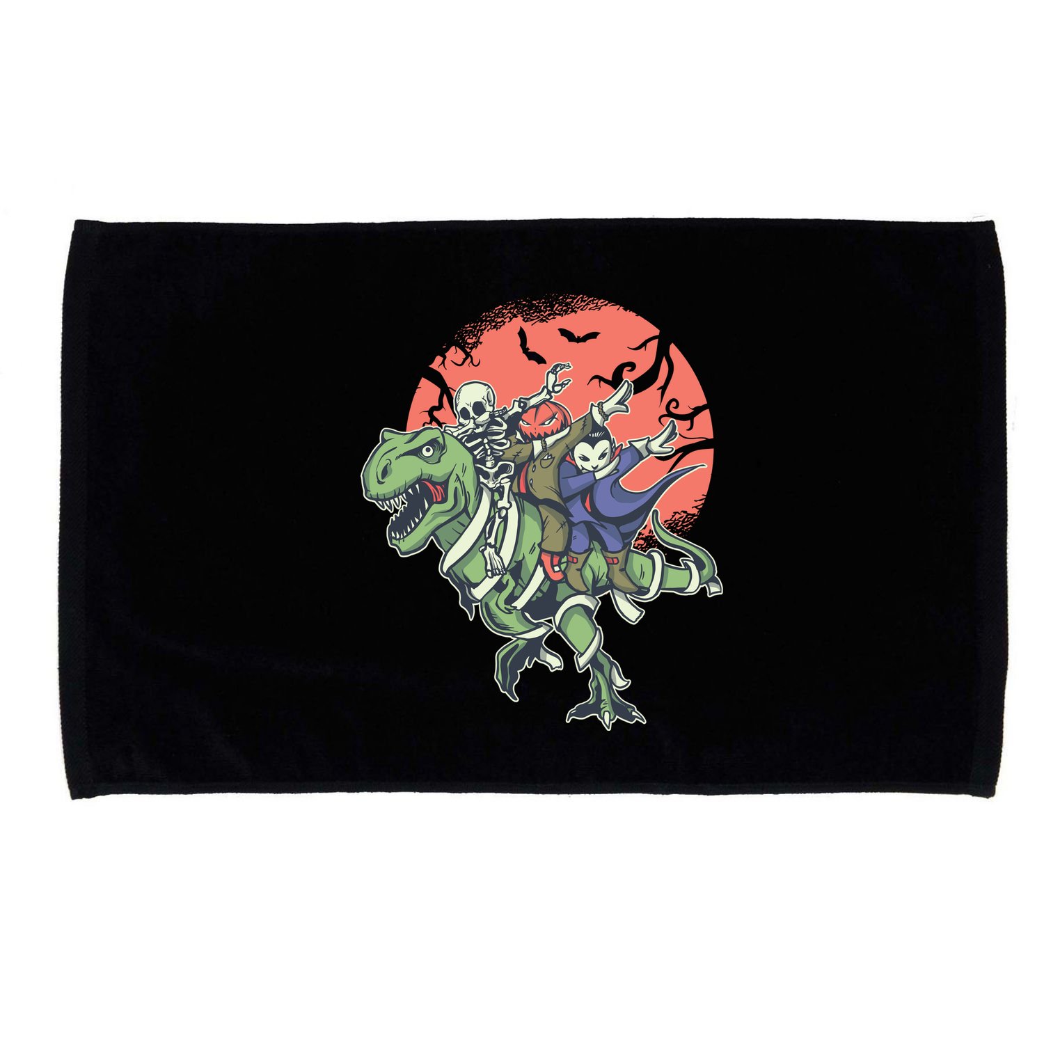 Monster Cartoons Dabbing Microfiber Hand Towel