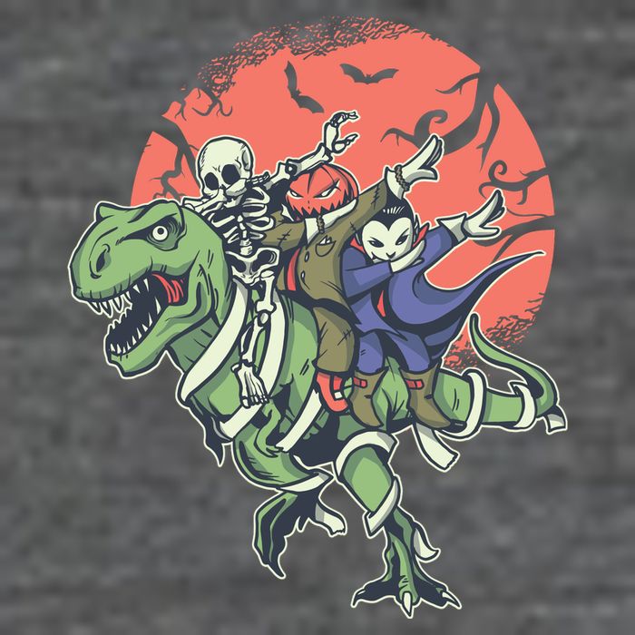Monster Cartoons Dabbing Button