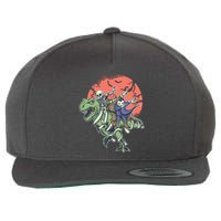 Monster Cartoons Dabbing Wool Snapback Cap