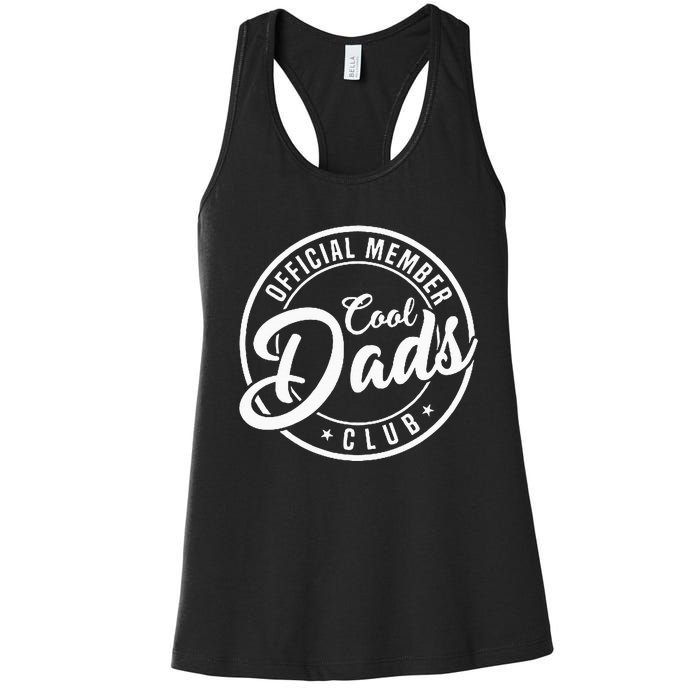 Member Cool Dads Club Women's Racerback Tank