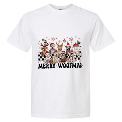 Merry Christmas Dog Santa Dog Lover Garment-Dyed Heavyweight T-Shirt