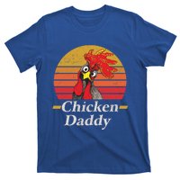 Mens Chicken Daddy Vintage Poultry Farmer Rooster Cool Gift T-Shirt