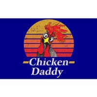 Mens Chicken Daddy Vintage Poultry Farmer Rooster Cool Gift Bumper Sticker