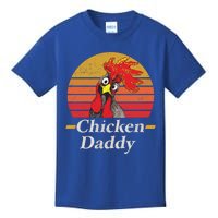 Mens Chicken Daddy Vintage Poultry Farmer Rooster Cool Gift Kids T-Shirt