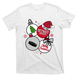 Merry Christmas Detroit Hockey Est 1926 T-Shirt