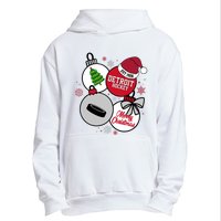 Merry Christmas Detroit Hockey Est 1926 Urban Pullover Hoodie