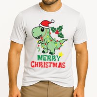 Merry Christmas Dino Holiday Cooling Performance Crew T-Shirt