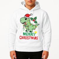 Merry Christmas Dino Holiday Hoodie