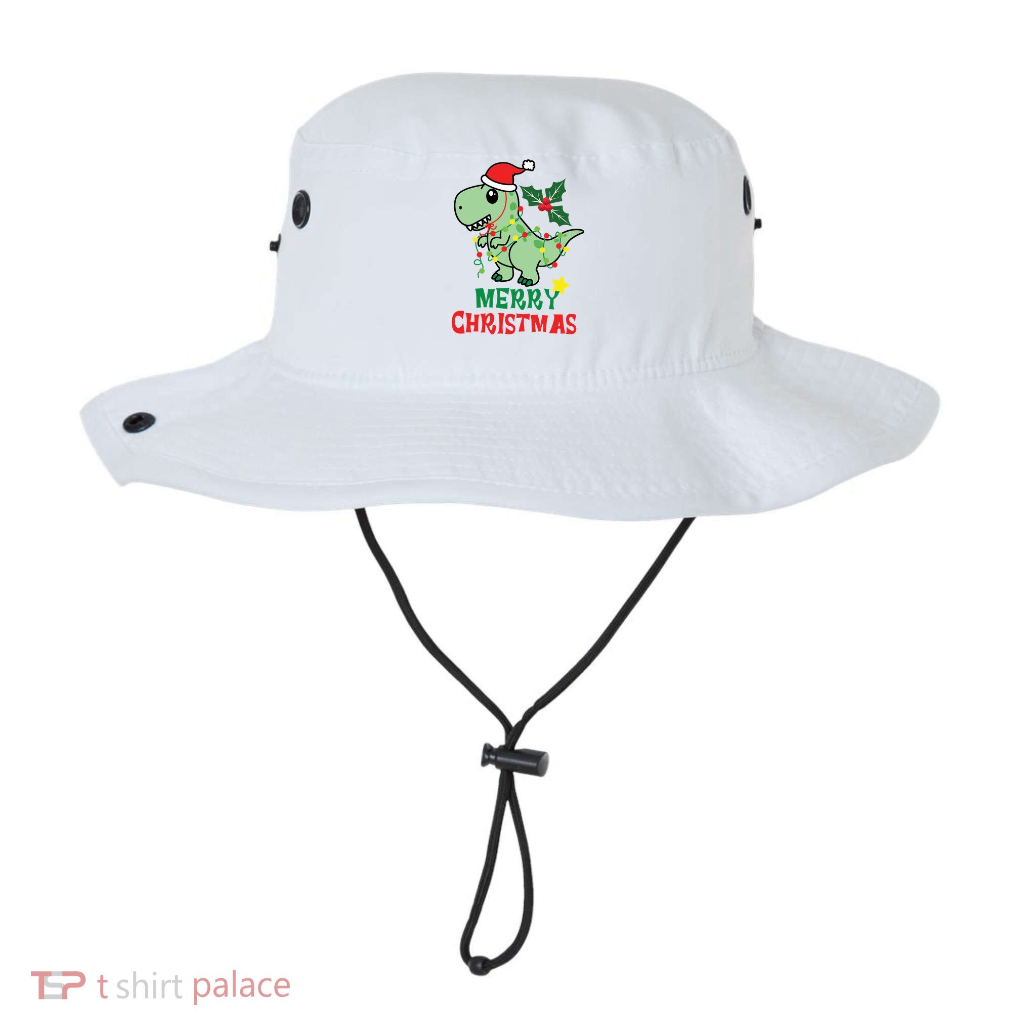 Merry Christmas Dino Holiday Legacy Cool Fit Booney Bucket Hat