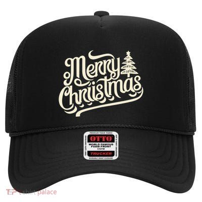 Merry Christmas Design For Trucker Hat