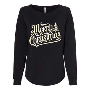 Merry Christmas Design For Womens California Wash Sweatshirt