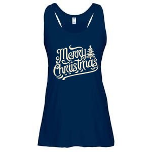 Merry Christmas Design For Ladies Essential Flowy Tank