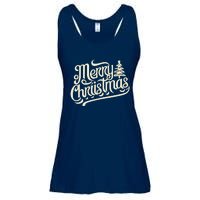 Merry Christmas Design For Ladies Essential Flowy Tank