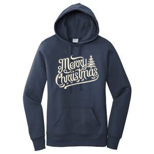 Merry Christmas Design For Women's Pullover Hoodie