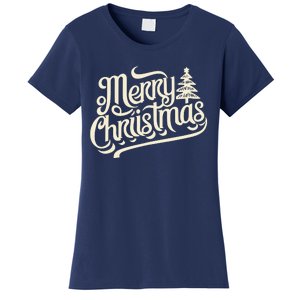 Merry Christmas Design For Women's T-Shirt