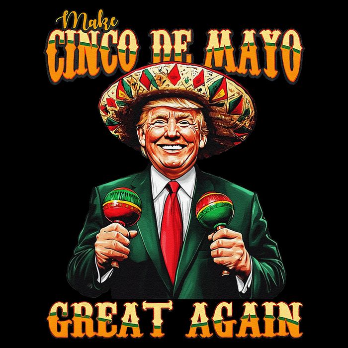 Make Cinco De Mayo Great Again Funny Trump Fiesta 5 De Mayo Toddler T-Shirt
