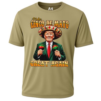 Make Cinco De Mayo Great Again Funny Trump Fiesta 5 De Mayo Performance Shirt