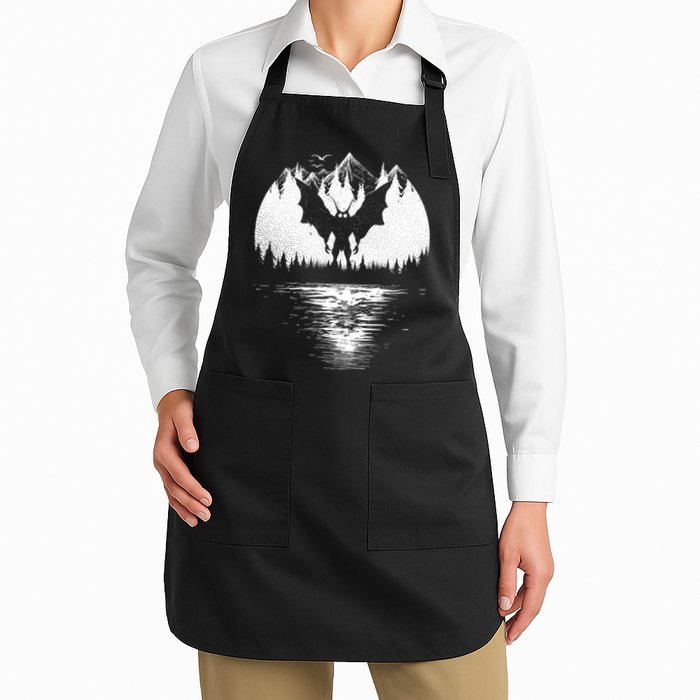 Mothman Cryptozoology Design Cryptid Apron