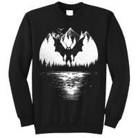 Mothman Cryptozoology Design Cryptid Sweatshirt