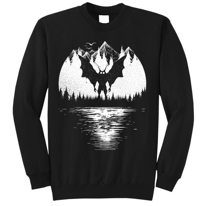 Mothman Cryptozoology Design Cryptid Sweatshirt