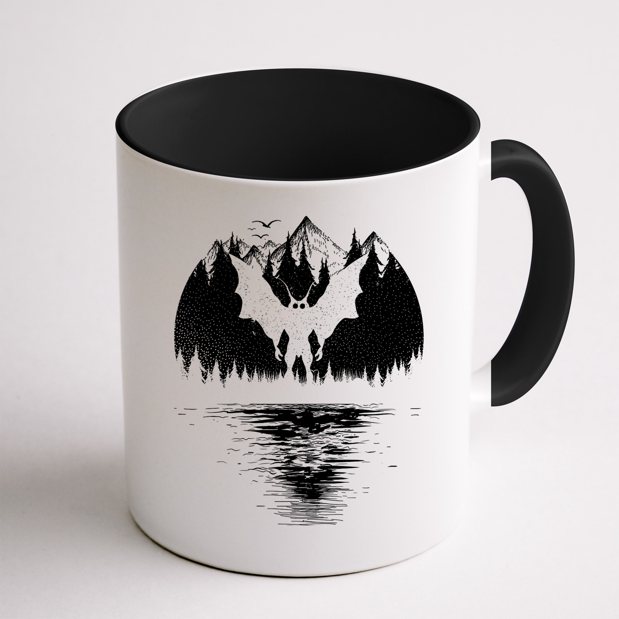 Mothman Cryptozoology Design Cryptid Mug