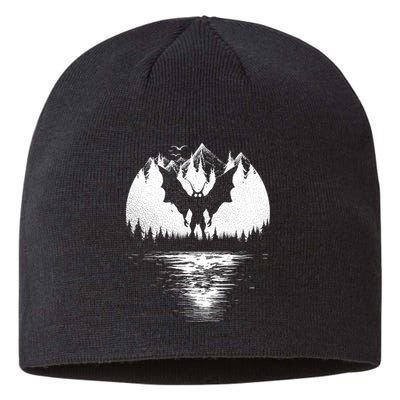 Mothman Cryptozoology Design Cryptid Sustainable Beanie