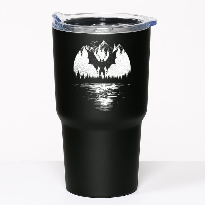 Mothman Cryptozoology Design Cryptid Tumbler