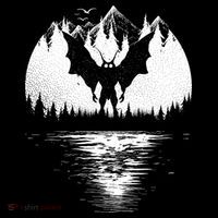 Mothman Cryptozoology Design Cryptid Youth Performance Sprint T-Shirt