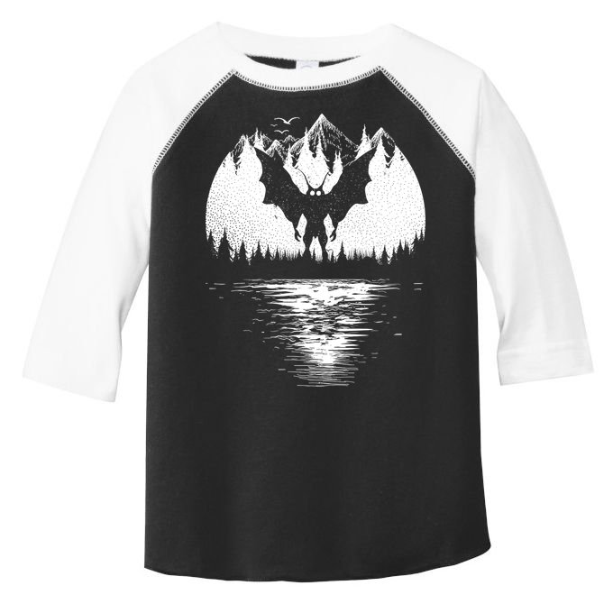 Mothman Cryptozoology Design Cryptid Toddler Fine Jersey T-Shirt