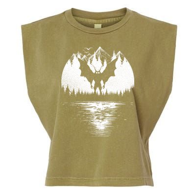 Mothman Cryptozoology Design Cryptid Garment-Dyed Women's Muscle Tee