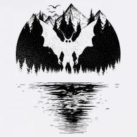 Mothman Cryptozoology Design Cryptid Garment-Dyed Sweatshirt