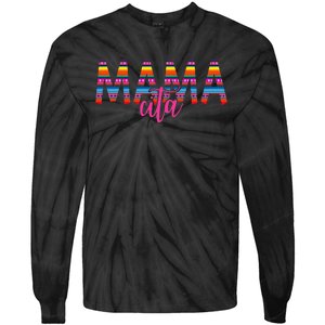 Mamacita Cinco de Mayo 5 De Mayo Cactus Fiesta Tie-Dye Long Sleeve Shirt