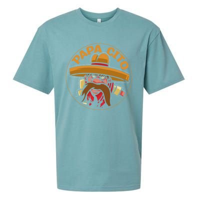 Mexican Cinco De Mayo Party Papa Cito Gift Sueded Cloud Jersey T-Shirt