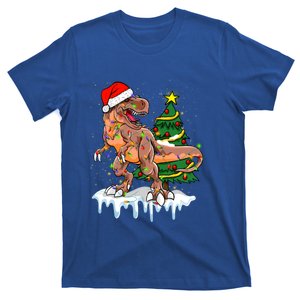 Merry Christmas Dinosaur Tree Rex Gift T-Shirt