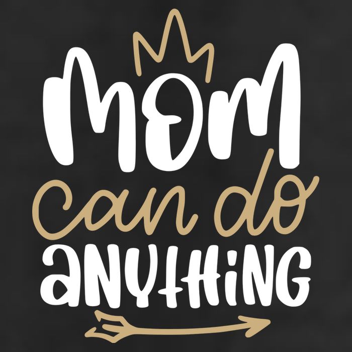 Mom Can Do Anything Queen Cute Gift 11oz C Handle Ceramic Mug