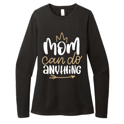 Mom Can Do Anything Queen Cute Gift Womens CVC Long Sleeve Shirt