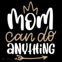 Mom Can Do Anything Queen Cute Gift 16 in Basic Backpack