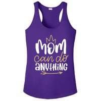 Mom Can Do Anything Queen Cute Gift Ladies PosiCharge Competitor Racerback Tank